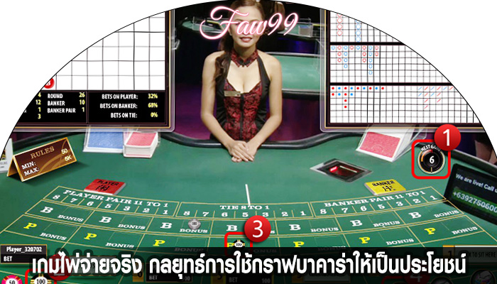 เกมไพ่จ่ายจริง กลยุทธ์การใช้กราฟบาคาร่าให้เป็นประโยชน์