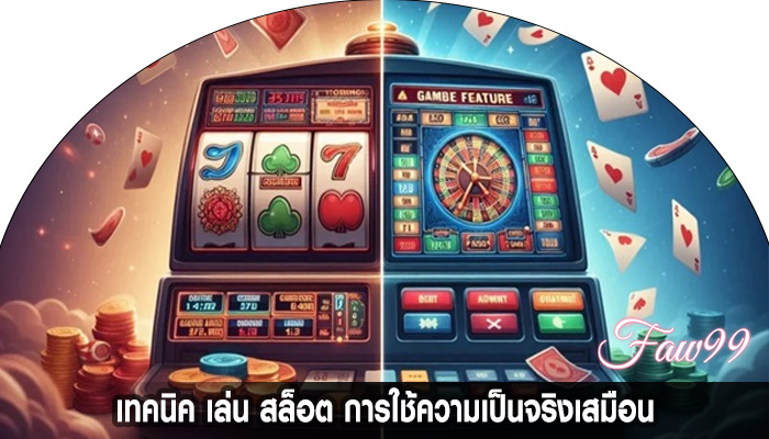 เทคนิค เล่น สล็อต การใช้ความเป็นจริงเสมือน