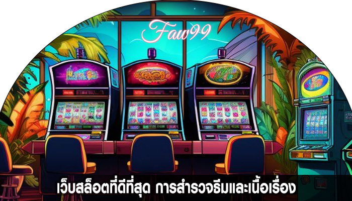 เว็บสล็อตที่ดีที่สุด การสำรวจธีมและเนื้อเรื่อง