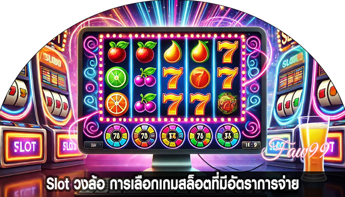 Slot วงล้อ การเลือกเกมสล็อตที่มีอัตราการจ่ายเงิน