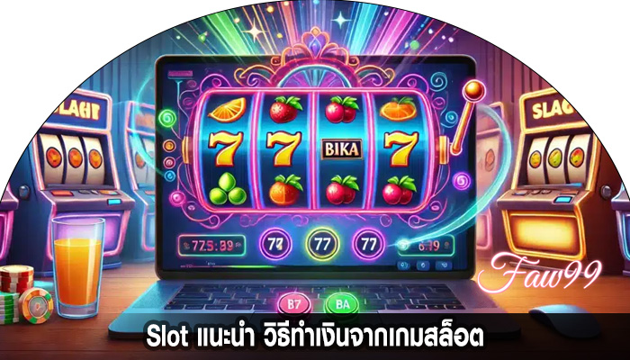 Slot แนะนำ วิธีทำเงินจากเกมสล็อต