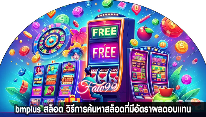 bmplus สล็อต วิธีการค้นหาสล็อตที่มีอัตราผลตอบแทน