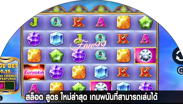 สล็อต สูตร ใหม่ล่าสุด เกมพนันที่สามารถเล่นได้
