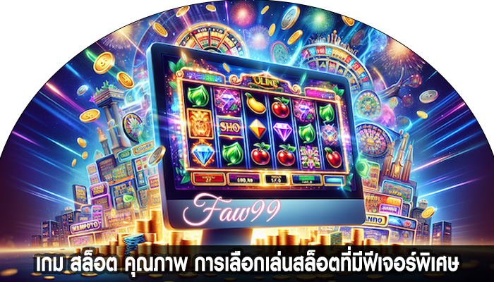 เกม สล็อต คุณภาพ การเลือกเล่นสล็อตที่มีฟีเจอร์พิเศษ